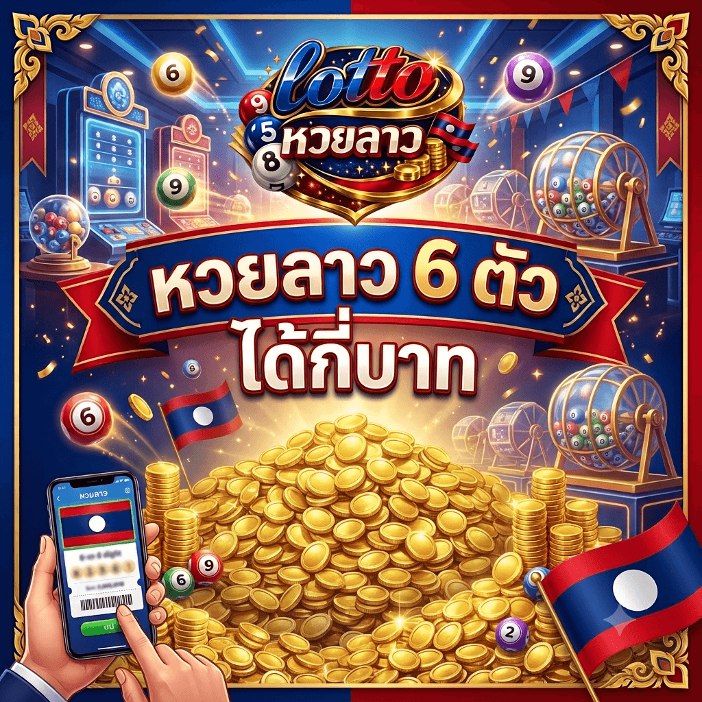 หวย ลาว 6 ตัว ได้ กี่ บาท